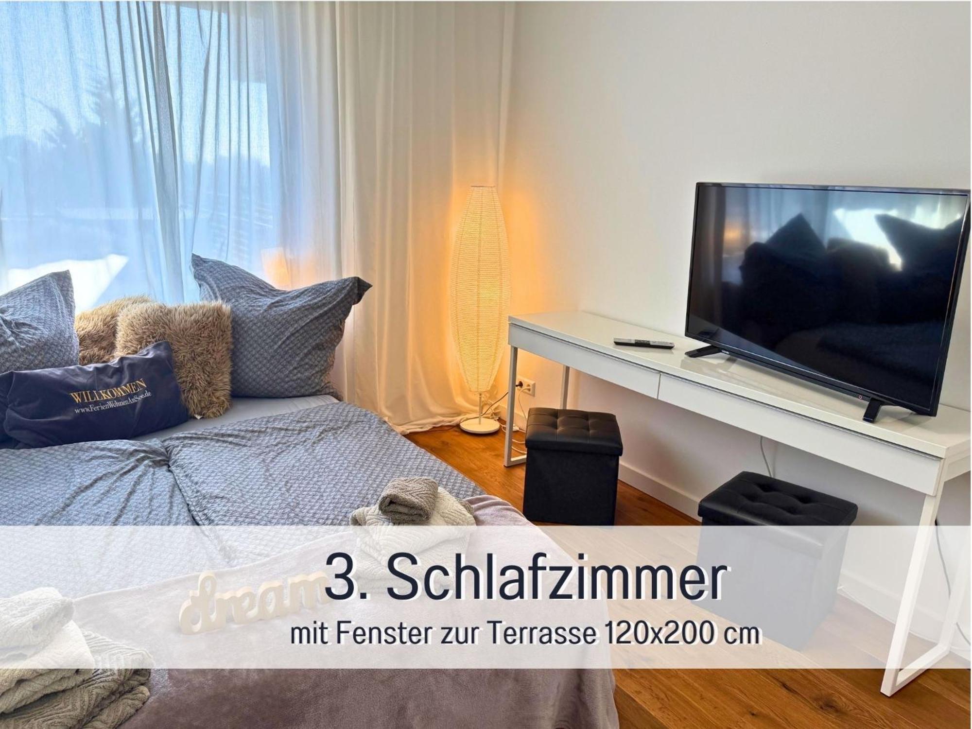 Sonnenterrasse - 3 Schlafzimmer, Whirlpool & Alpenblick - Perfekt Fuer Romantik Oder Familienurlaub Mit Kind , Hund Willkommen By Ferienwohnenamsee - Uberlingen Ngoại thất bức ảnh