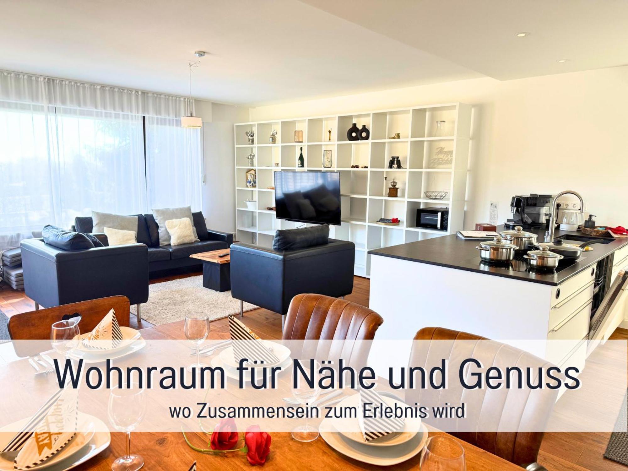 Sonnenterrasse - 3 Schlafzimmer, Whirlpool & Alpenblick - Perfekt Fuer Romantik Oder Familienurlaub Mit Kind , Hund Willkommen By Ferienwohnenamsee - Uberlingen Ngoại thất bức ảnh