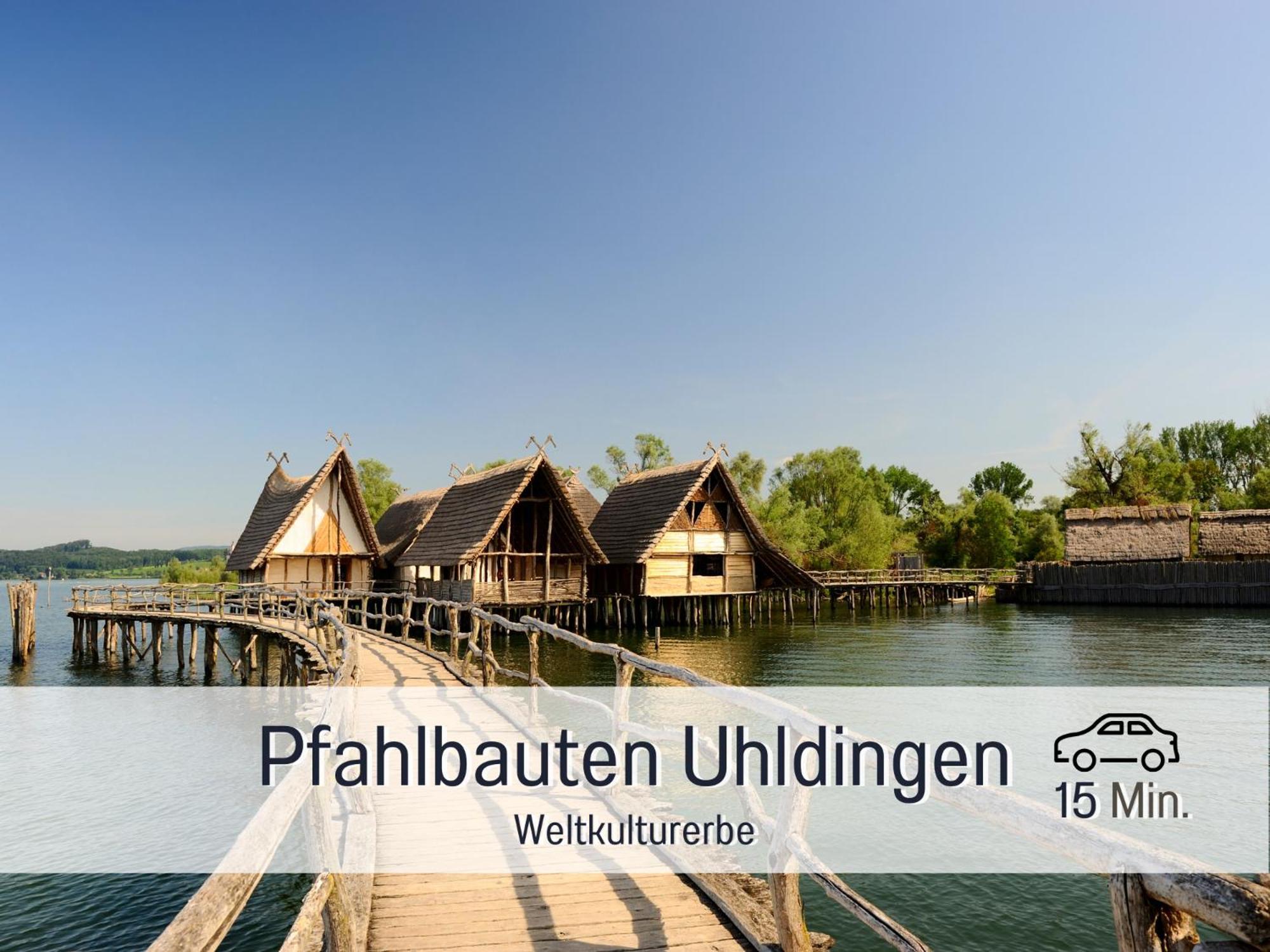 Sonnenterrasse - 3 Schlafzimmer, Whirlpool & Alpenblick - Perfekt Fuer Romantik Oder Familienurlaub Mit Kind , Hund Willkommen By Ferienwohnenamsee - Uberlingen Ngoại thất bức ảnh